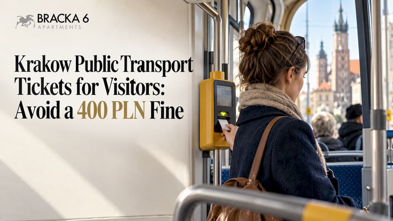 Krakow Public Transport Tickets for Visitors: Avoid a 400 PLN Fine