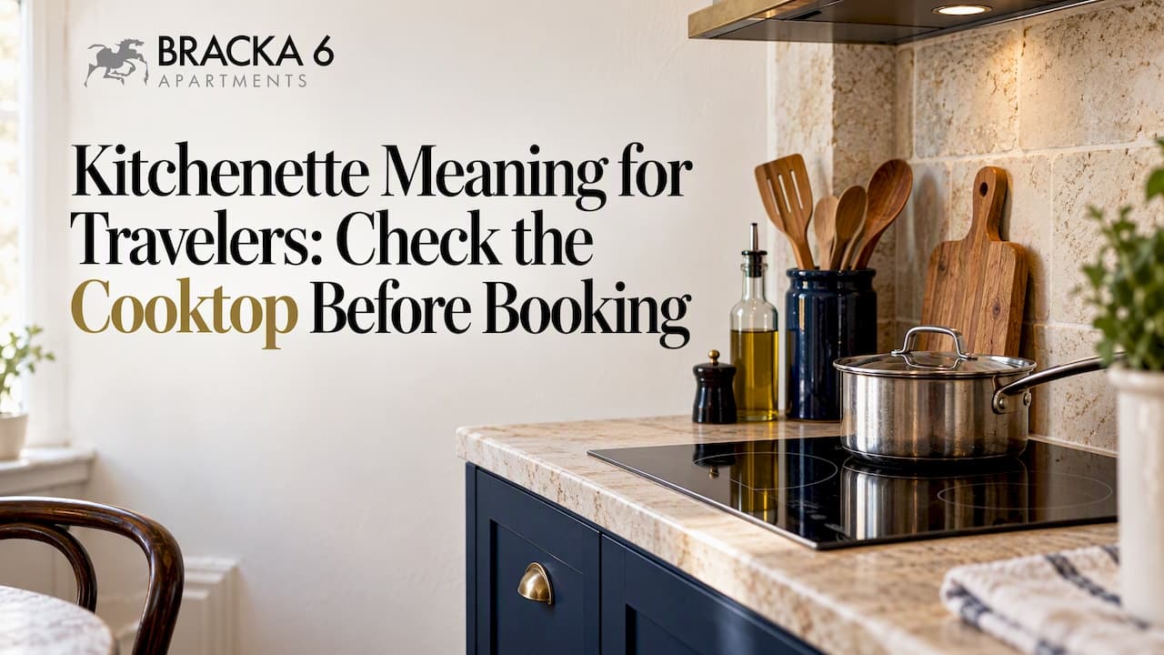 Kitchenette Meaning for Travelers: Check the Cooktop Before Booking
