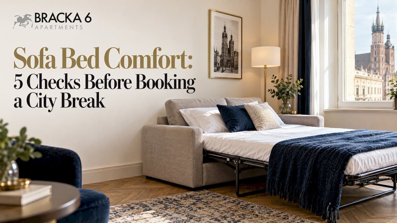 Sofa Bed Comfort: 5 Checks Before Booking a City Break